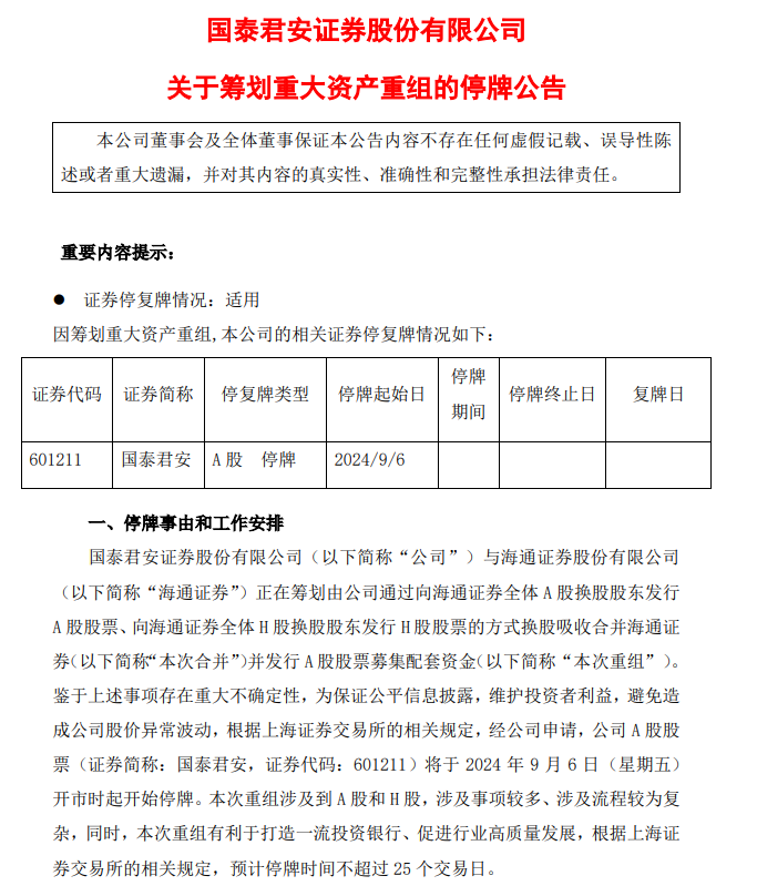 海通证券停牌背后原因及影响深度探究